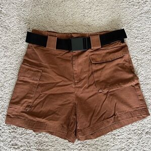 TNA Mid Thigh Belted Cargo Shorts